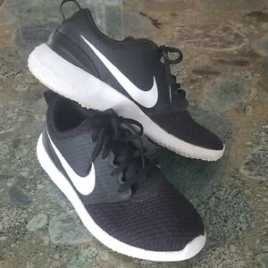 Nike Golf Shoes - Dual-Tone Black and White